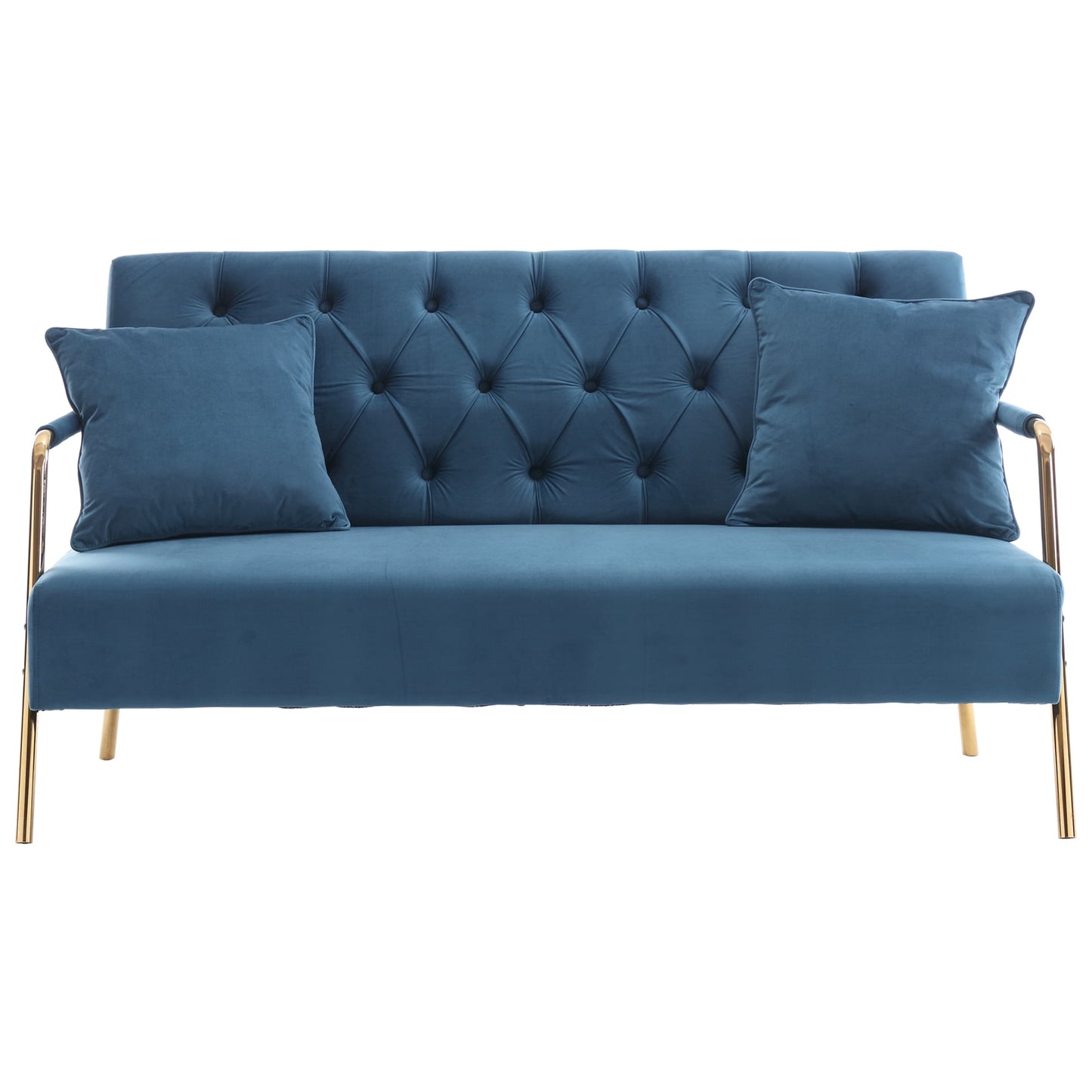 Muumblus 53.5" Velet Loveseat Sofa