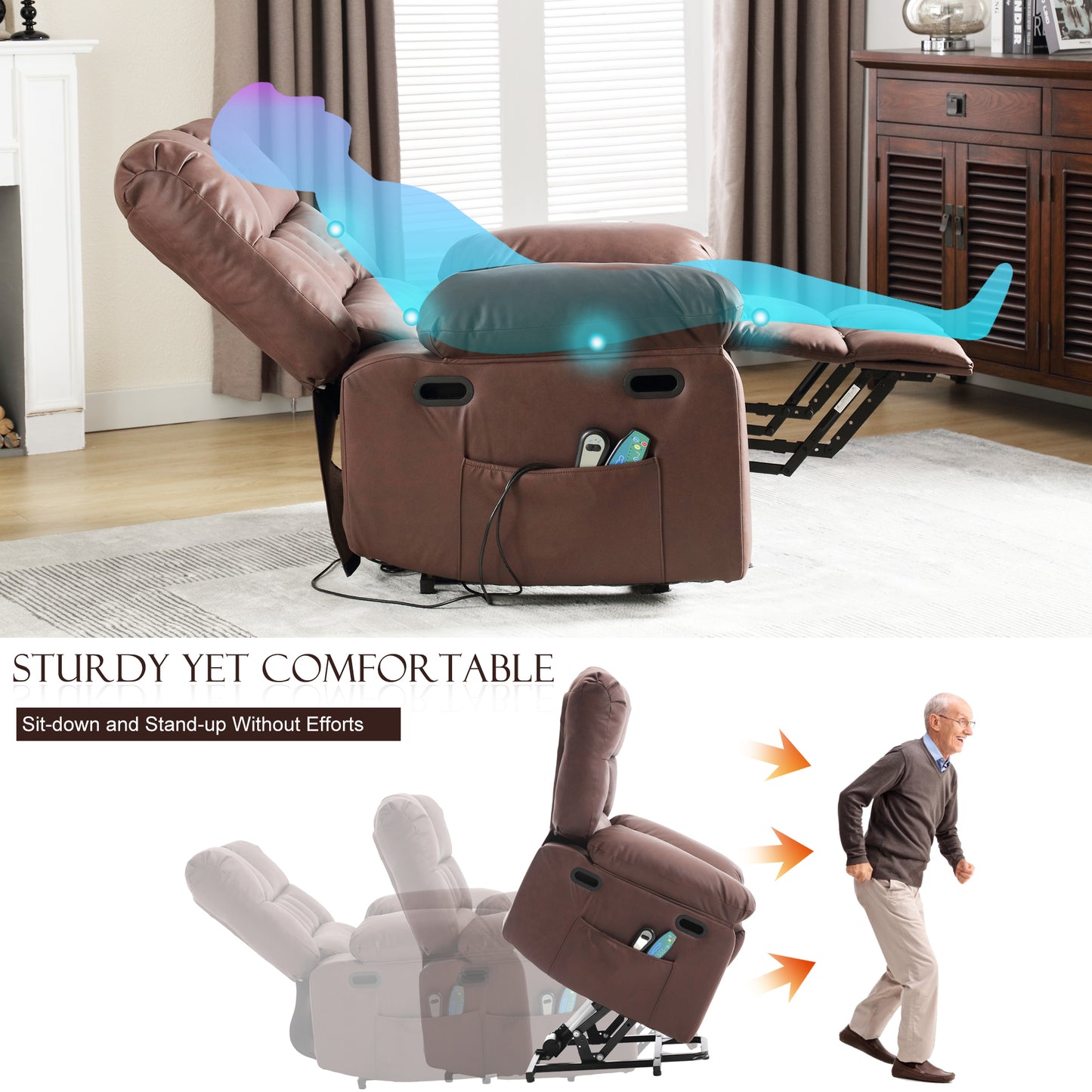 Muumblus Power Lift Recliner Chair