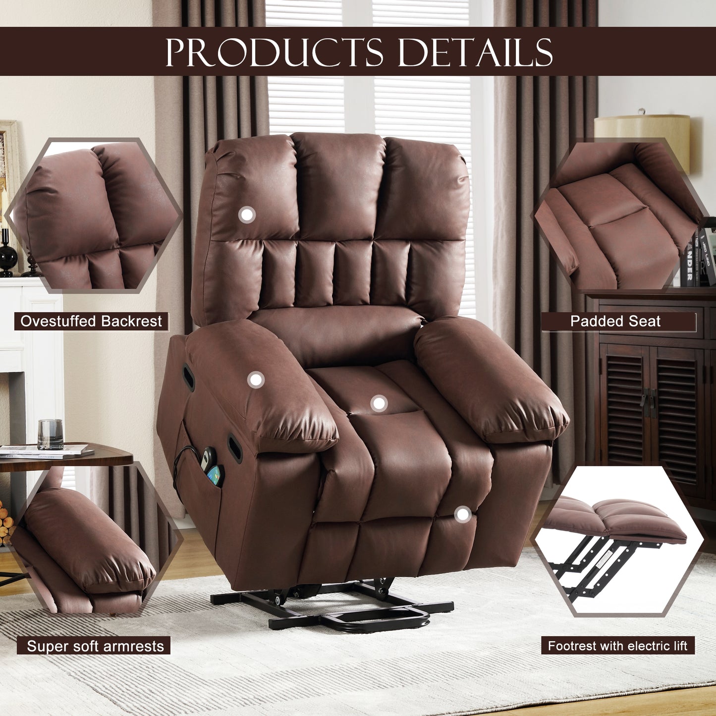 Muumblus Power Lift Recliner Chair