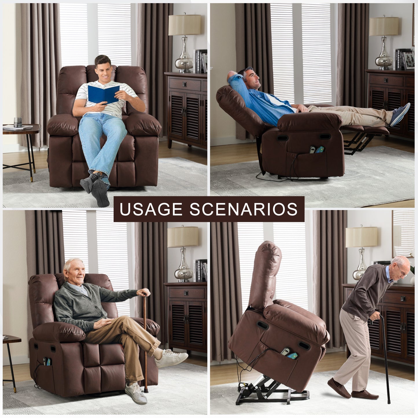 Muumblus Power Lift Recliner Chair