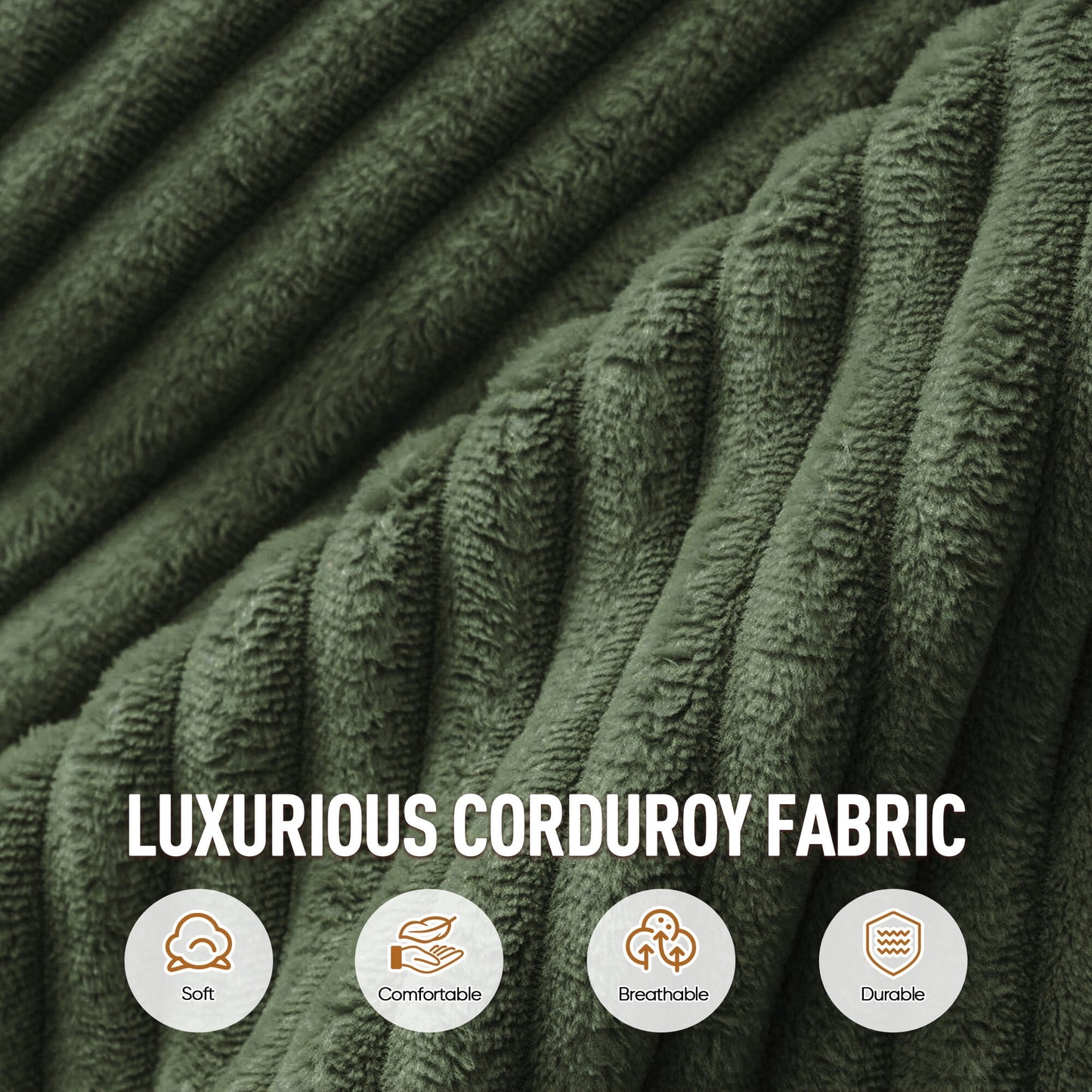 Muumblus Oversized Lounge Accent Chair with Ottoman, Bluetooth Speaker, Versatile Sofa Chairs with Storage Armrest and Rotating Table Board, Modern Cloud Armchair for Living Room